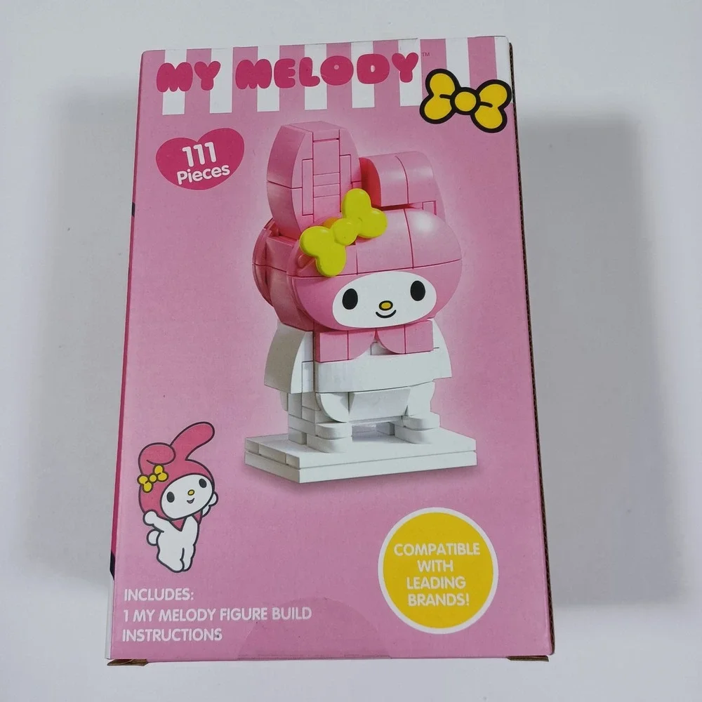 Sanrio My Melody‎ Block Figure Build Set 111 Pcs Leading Brand Compatible NIB!